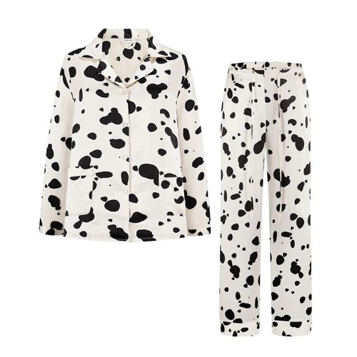 Women's Dalmatian Long Silk...