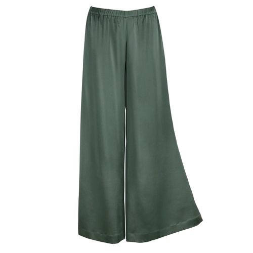 Women's Silk Palazzo Pants...