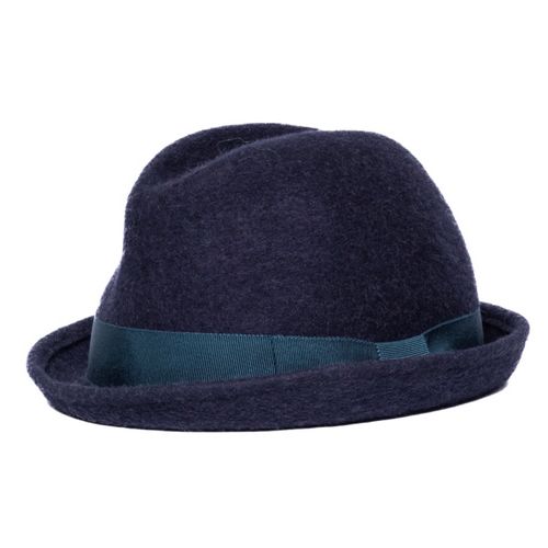 Men's Blue Micky Wool Felt...