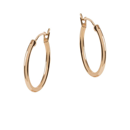 Women's Venus Plain Gold Hoop...