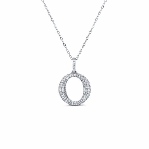 Women's Silver O Diamond...