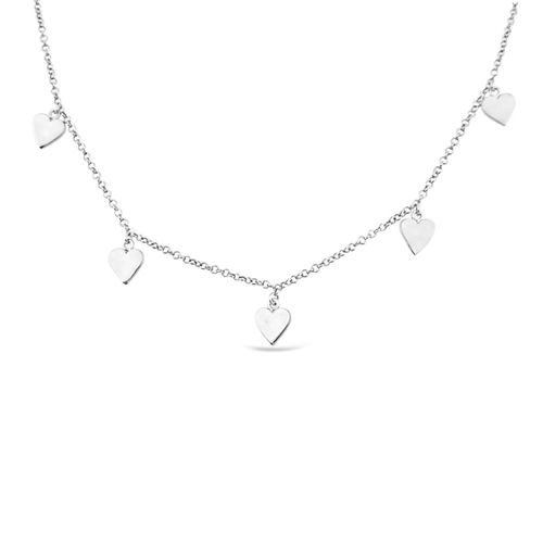 Women's Silver Five Dangling...