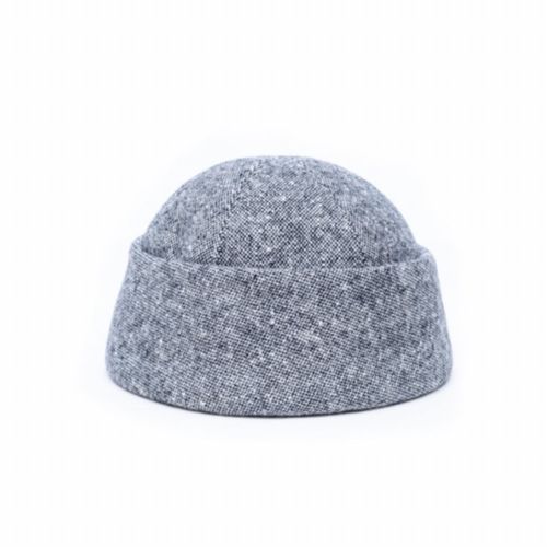 Men's Grey Beanie Wool -...