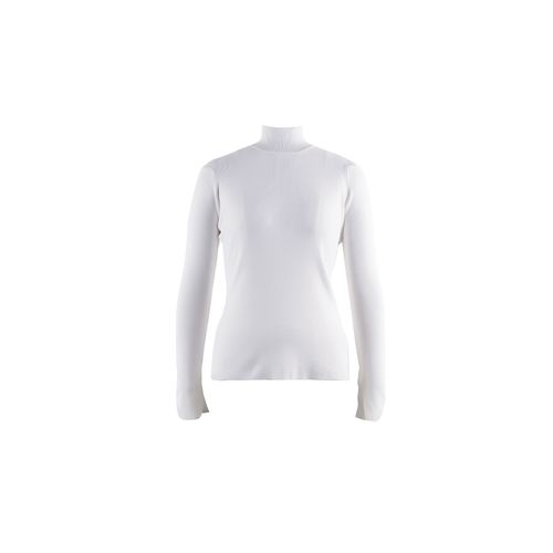 Women's White Rou Top Small...