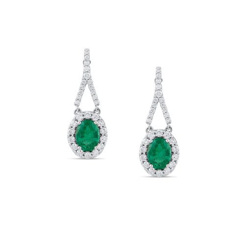 Women's Emerald And Diamond...