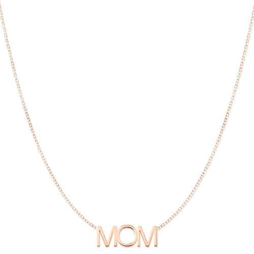 Women's Mom Necklace - Rose...