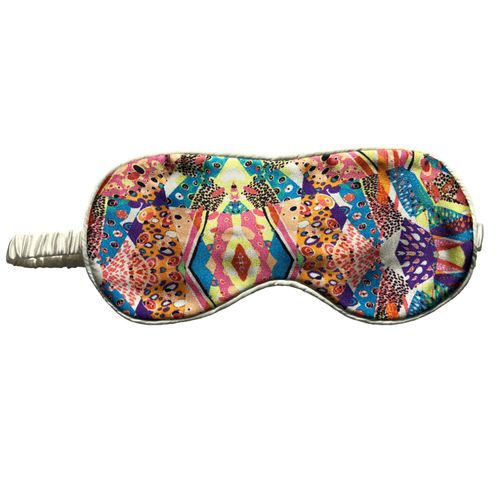 Harlequin Silk Eye Mask Gelso...