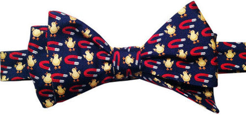 Men's Blue Chick Magnet Bow...