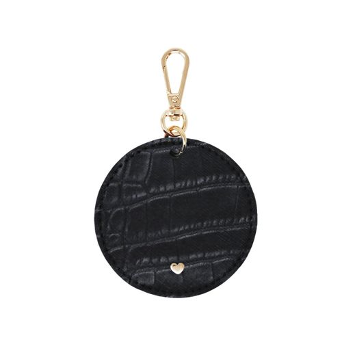 Luxe Croc Arlo Circle Keyring...