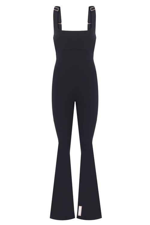 Women's Warm Jumpsuit - Black...