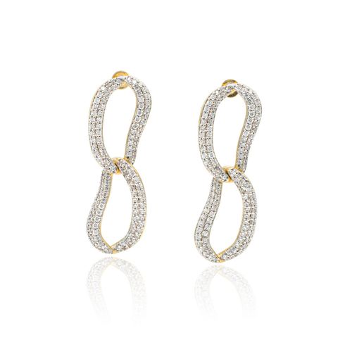 Women's Infinity Gold Pavé...