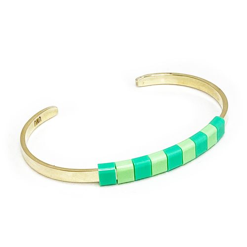 Women's Green Baekke Brass...