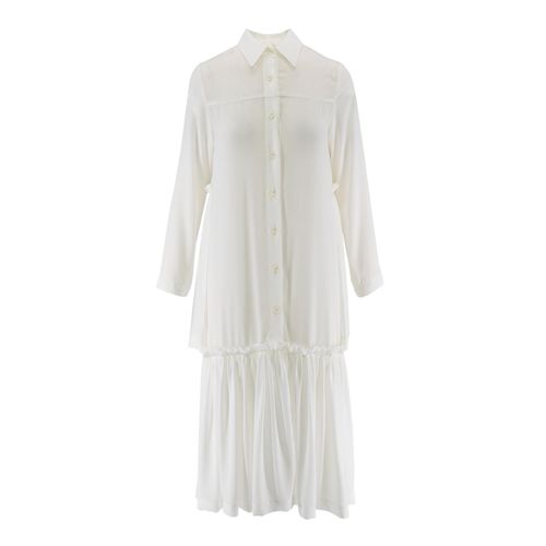 Women's White Frill Shirt...