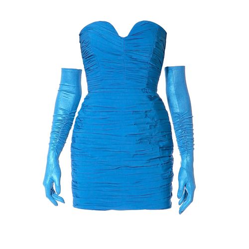 Women's Diva Blue Dress Large...