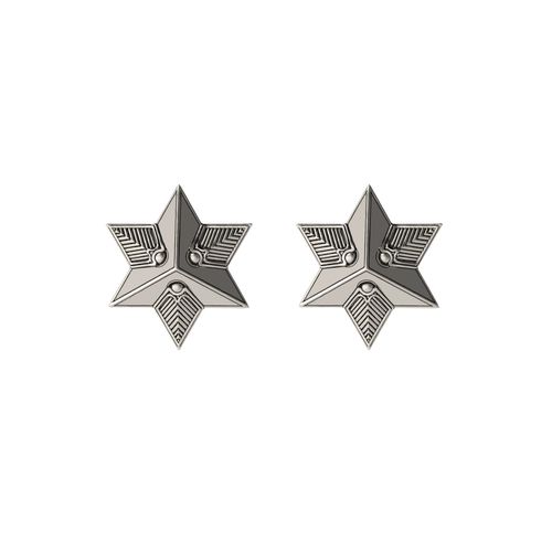 Women's Star Studs Silver...