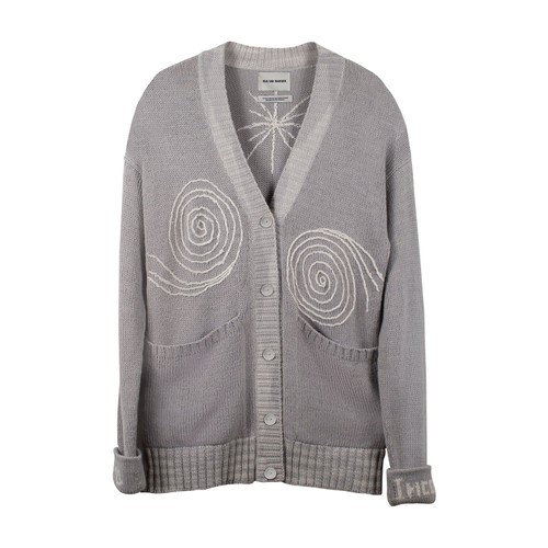 Men's Knitted Cardigan Pearl...
