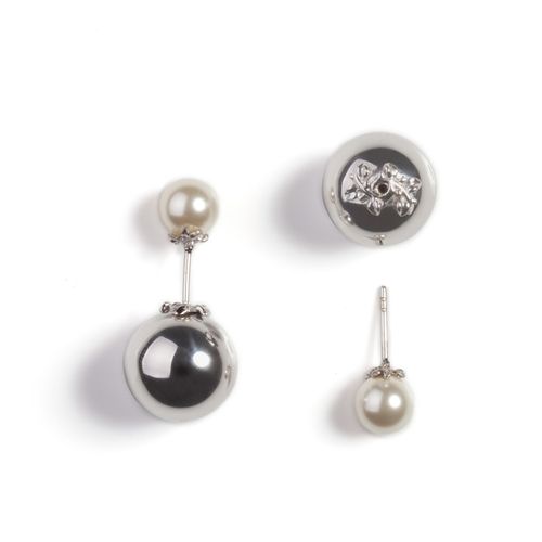 Women's Silver Orb & Ivory...