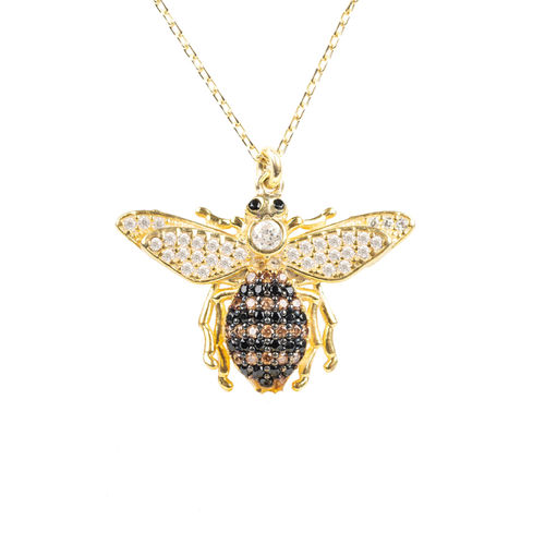 Women's Honey Bee Pendant...