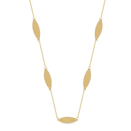 Women's Oval Layering Gold...