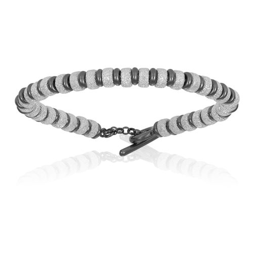 Men's Silver White Gold...