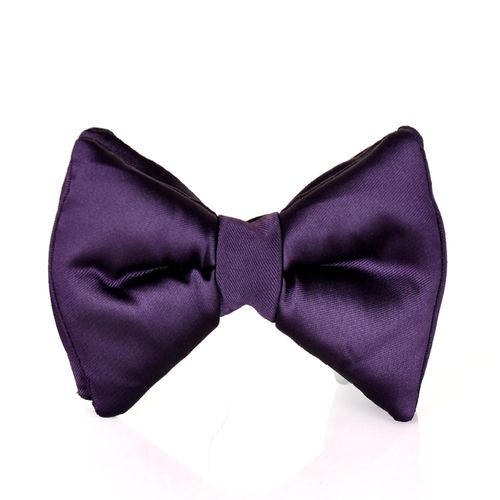 Men's Pink / Purple Silk Bow...