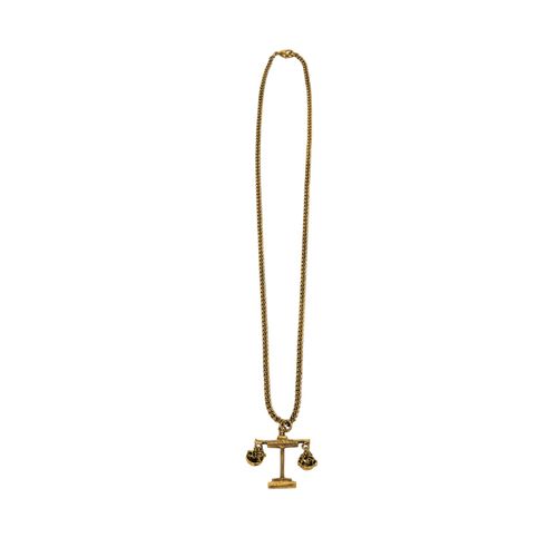 Women's Scale Necklace - Gold...