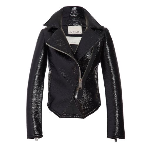 Women's Black Angelina Biker...