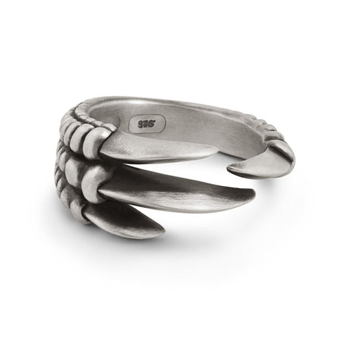 Men's Eagle Claw Ring In...