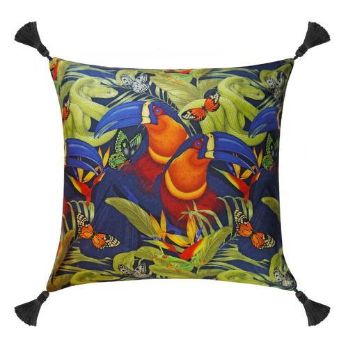 The Tropical Toucan Cushion...