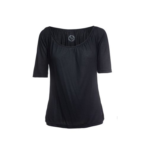 Women's Short Sleeve Black...