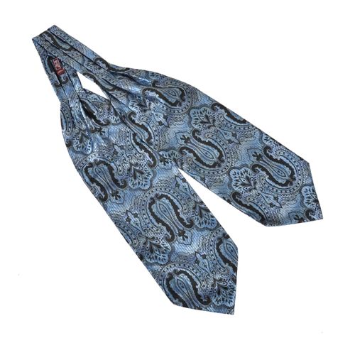 Men's Black / Blue Self Tie...