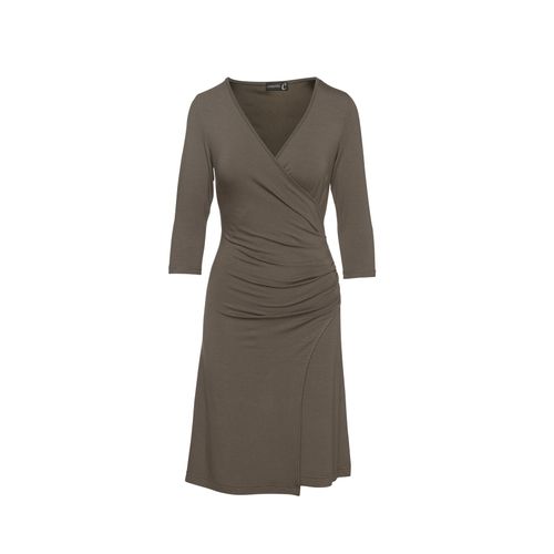 Women's Grey Faux Wrap Dress...