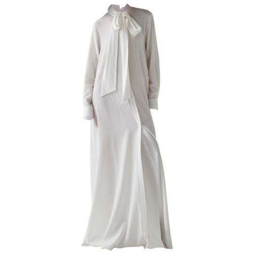 Women's Maxi Bow Dress White...