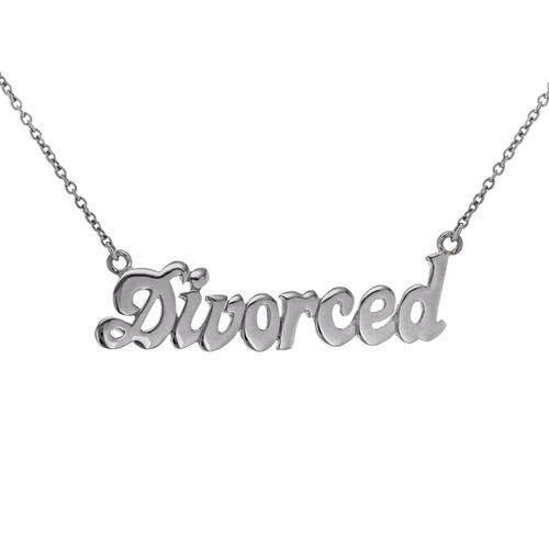 Women's Divorced Sterling...