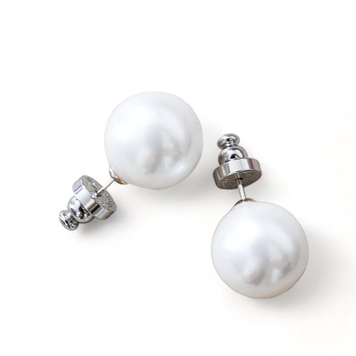 Women's Silver Single Pearl...