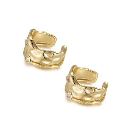 Women's Golden Ear Cuff Retro...