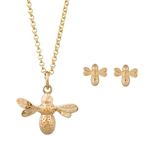 Women's Gold Plated Bee...