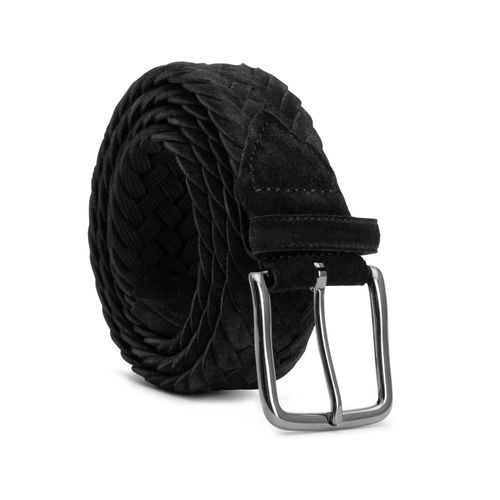 Men's Braided Suede Belt...