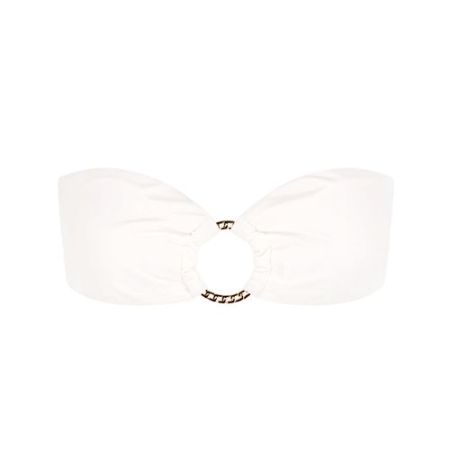 Women's White Carrie Bandeau...