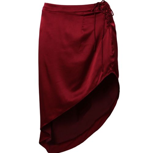 Women's Amour Red Silk Midi...