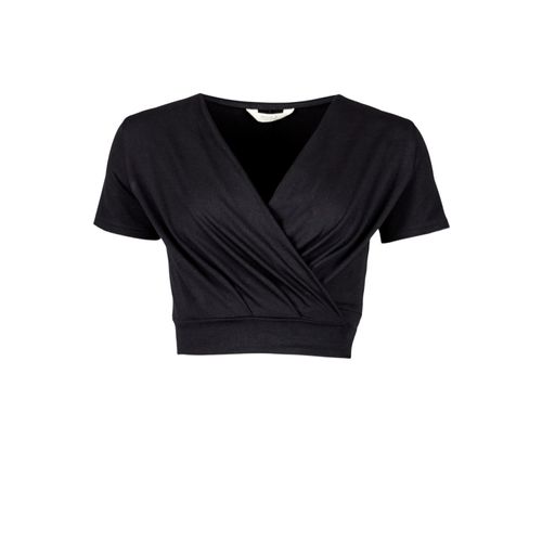 Women's Black Fay Wrap Blouse...