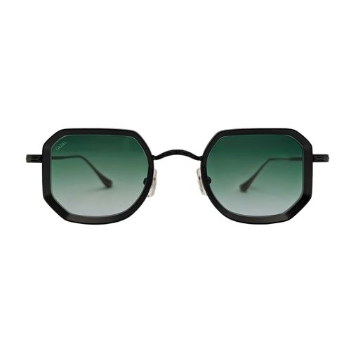 Men's Black / Green Titanium...