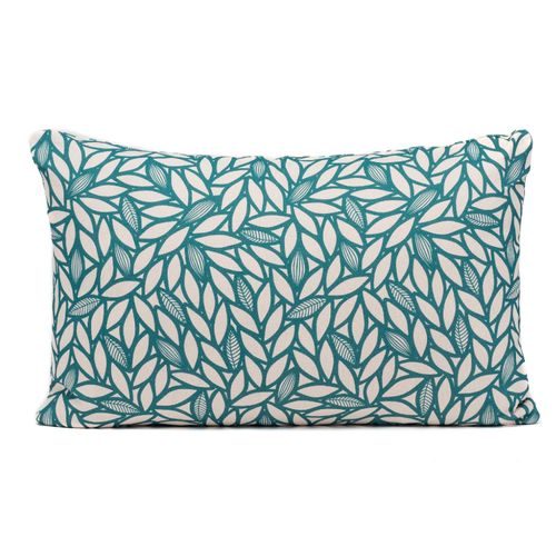 Blue Bladverk Petrol Cushion...