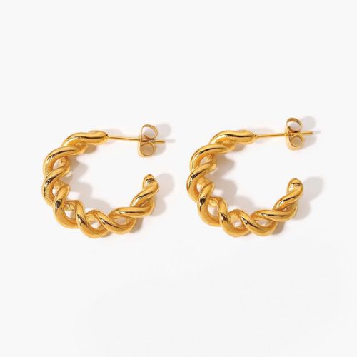 Women's Thick Gold Twist...