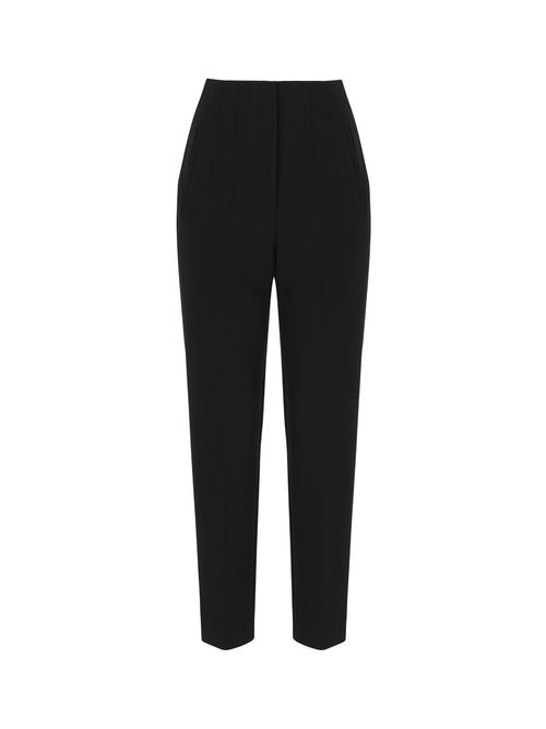 Women's Black High-Waisted...