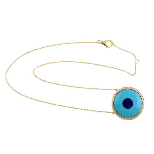 Women's Gold / Blue 18K Gold...