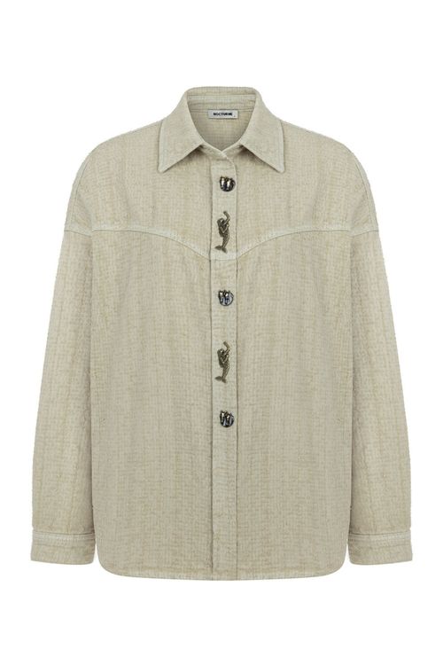 Women's Neutrals Denim Shirt...