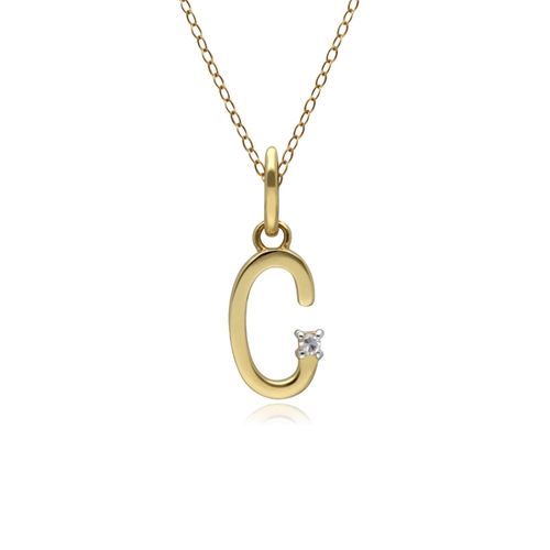 Women's Initial C Diamond...