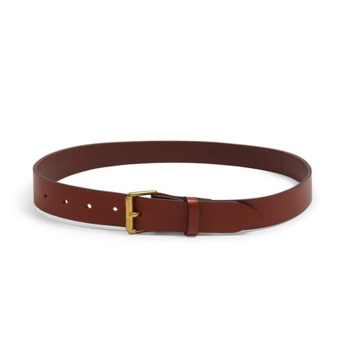 Men's Bridle Leather Belt -...