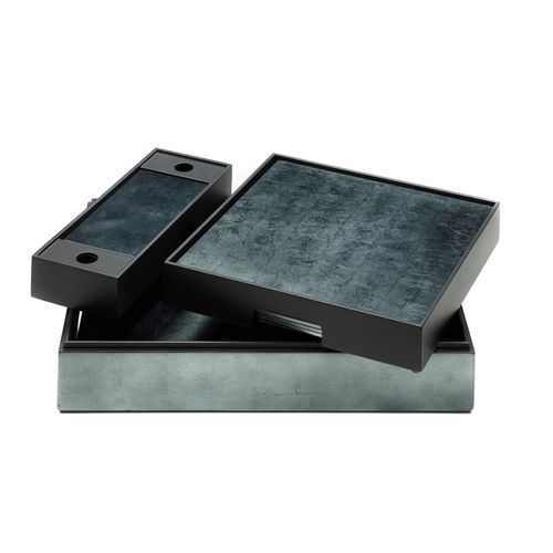 Grey Matbox Silver Leaf -...